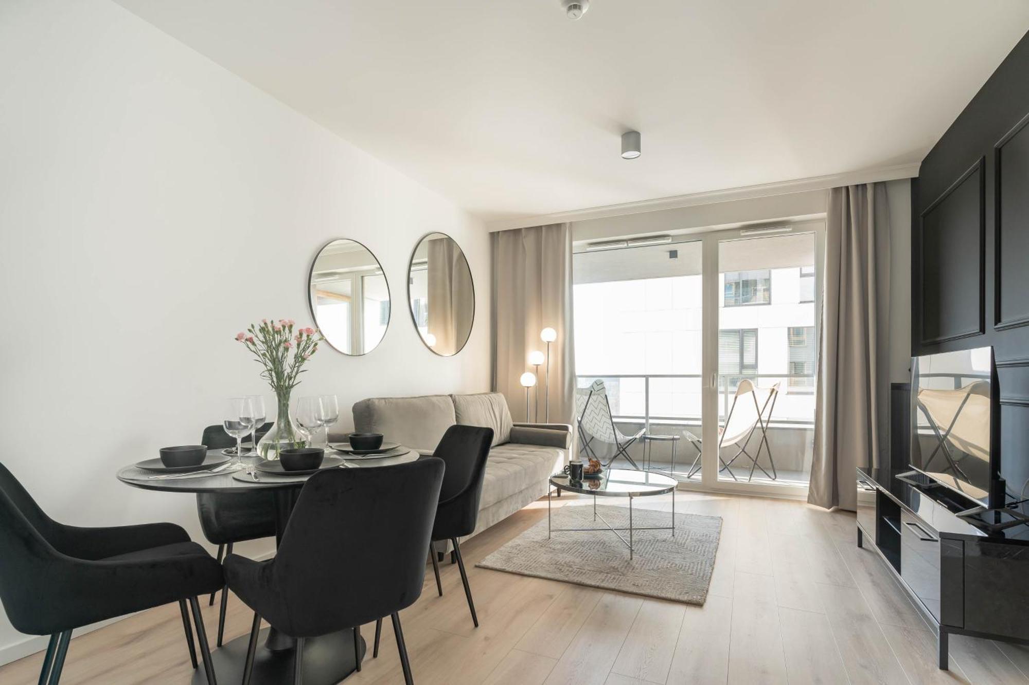 Symphony Modern Tower Apartamenty Gdynia Eksteriør billede