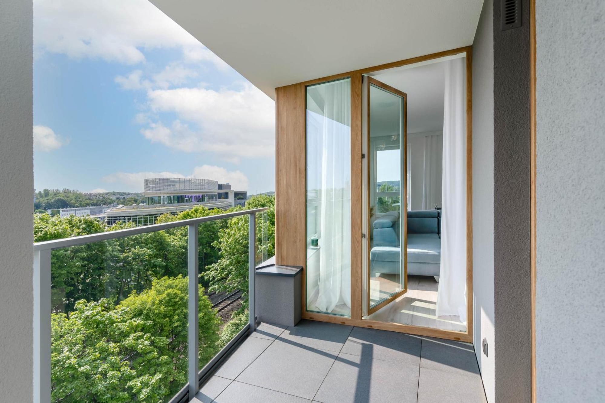 Symphony Modern Tower Apartamenty Gdynia Eksteriør billede